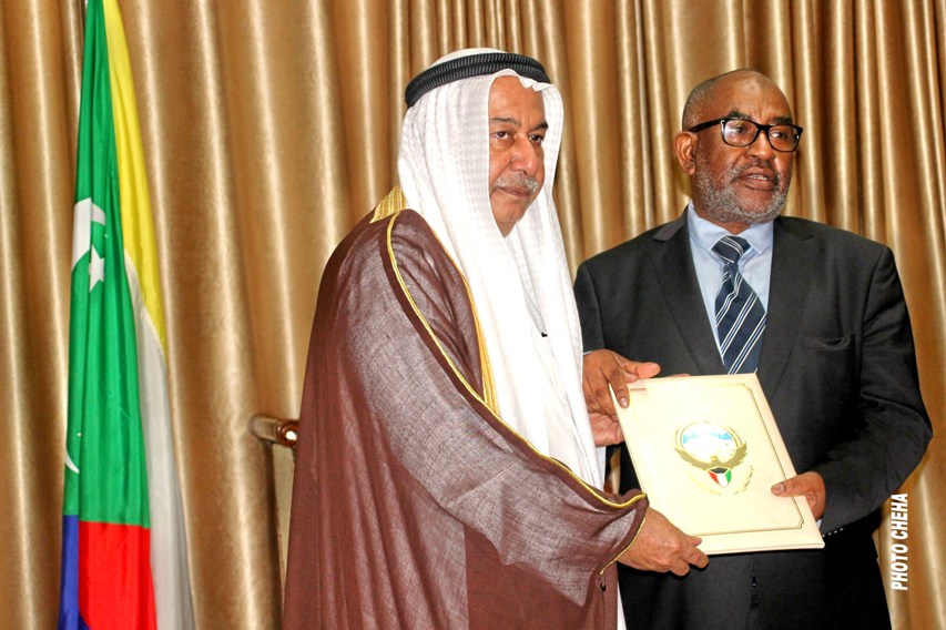 L’Ambassadeur de l'Etat du Koweït a présenté ses lettres de Créances au Chef de l’Etat.